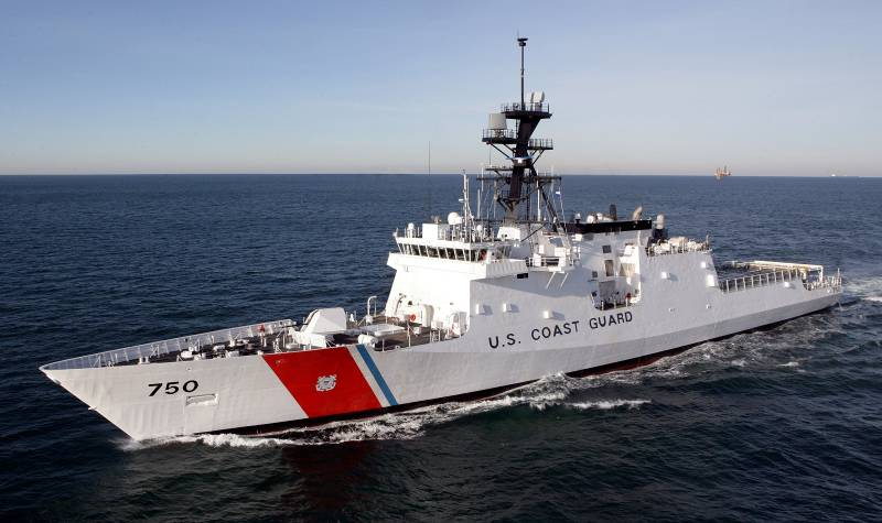 The Coast Guard cutter Bertholf (WMSL-750), pictured, is also a Legend-class ship. Photo credit DHS